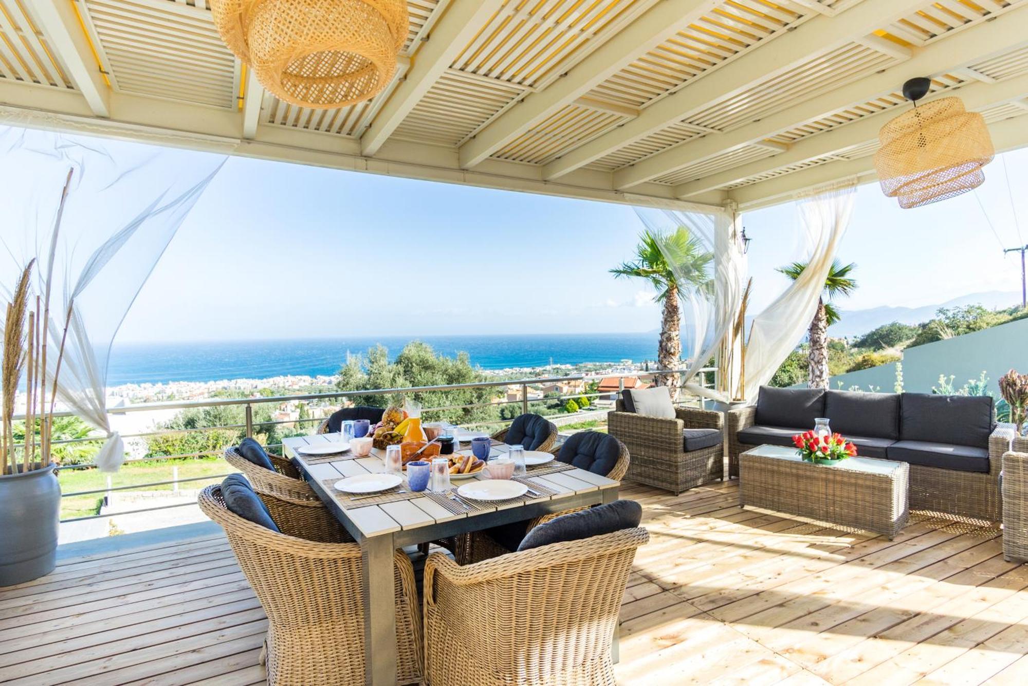 Royal Hill - Private Pool - Sleeps 8 Hersonissos (Crete)